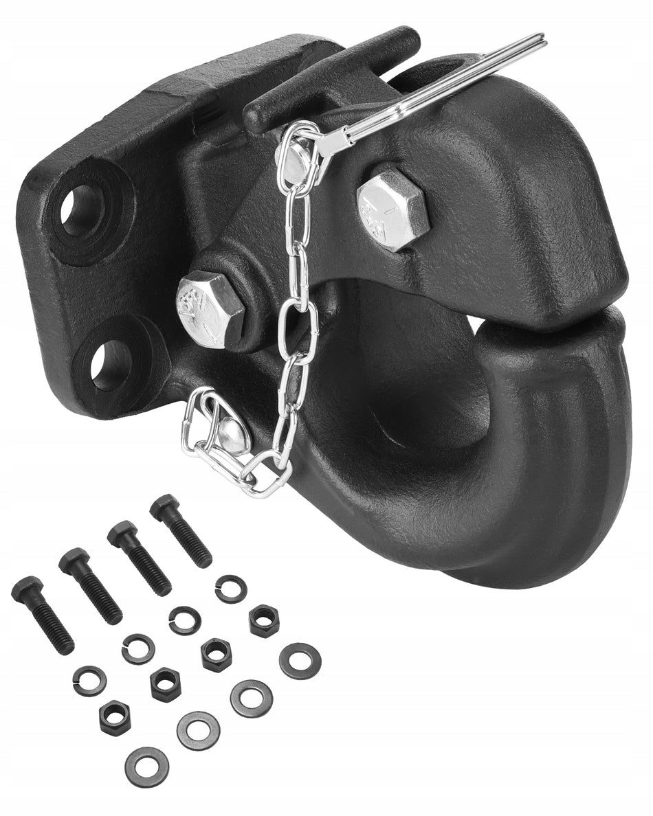 VEVOR TOW HITCH 13 TON HEAVY DUTY PINTLE HITCH FOR LUNETTE RINGS