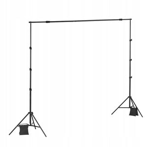 VEVOR ADJUSTABLE BACKGROUND STAND 260X300 CM HEAVY-DUTY KIT WITH ACCESSORIES