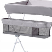 VEVOR FOLDABLE CHANGING TABLE WITH HEIGHT ADJUSTMENT AND 2 DRAWERS, STURDY