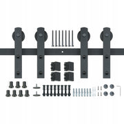 VEVOR 244CM HEAVY-DUTY SLIDING DOOR SYSTEM AND 2-PIECE SHAPE SET