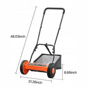 PROFESSIONAL VEVOR 400MM 5-BLADE CYLINDER MOWER ADJUSTABLE HEIGHT