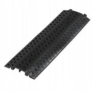 VEVOR CABLE COVER 975 MM HEAVY DUTY 7938 KG AXLE LOAD CAPACITY 2 CHANNELS BLACK