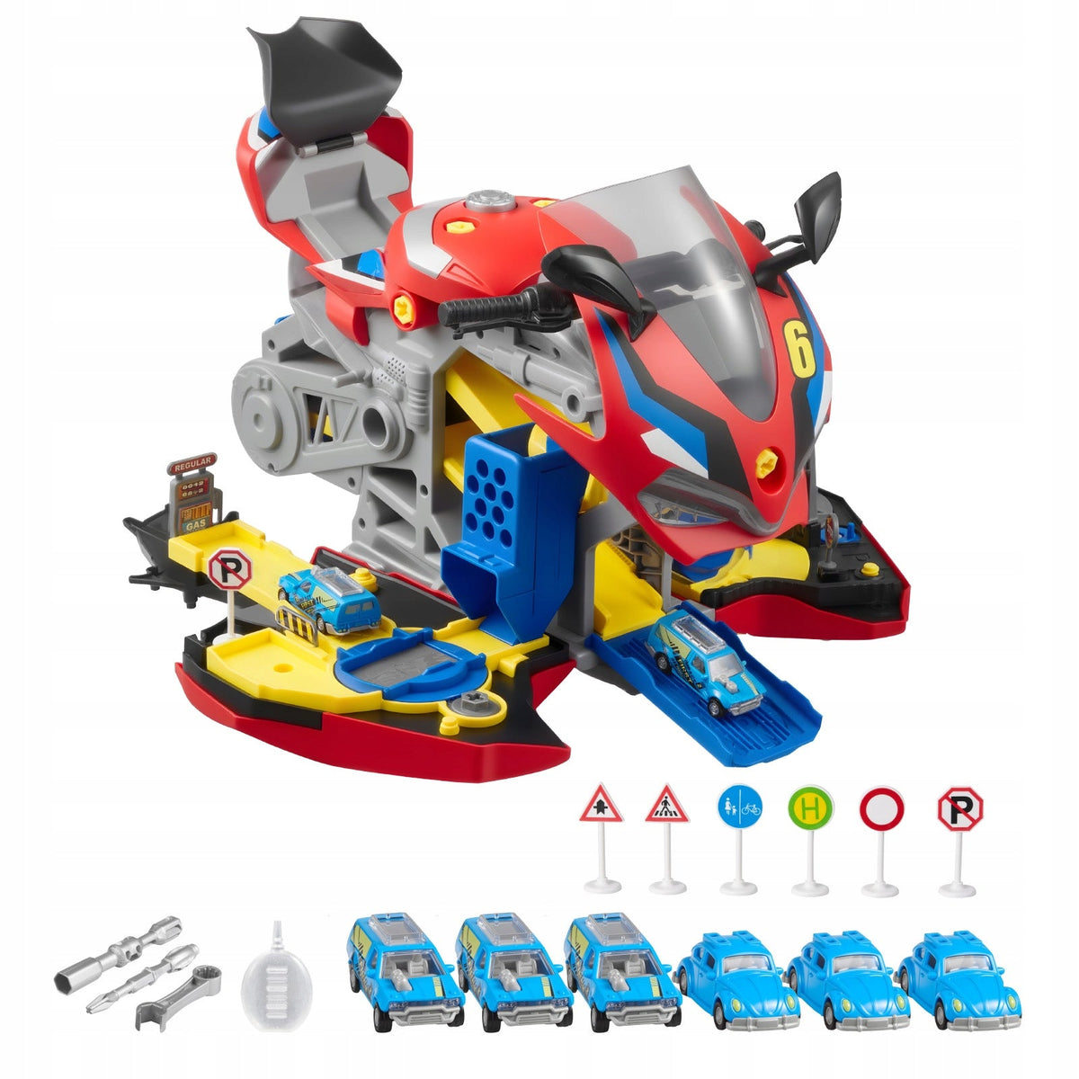 PREMIUM VEVOR MOTORCYCLE ENGINE TOY 25-PIECE SET