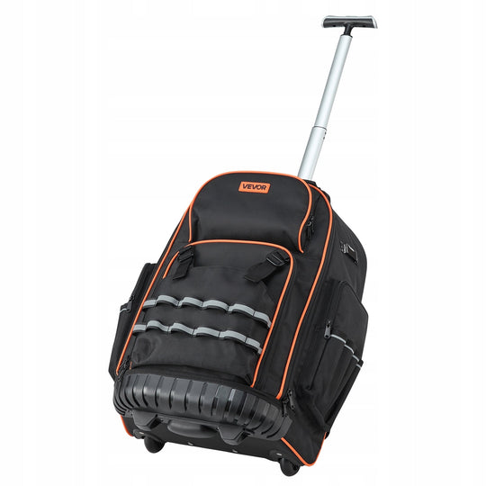 VEVOR WHEELED TOOL BACKPACK 72 POCKETS 50 KG LOAD CAPACITY ROBUST
