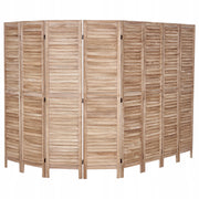 VEVOR 8-PANEL WOODEN FOLDING ROOM DIVIDER STURDY TOP QUALITY