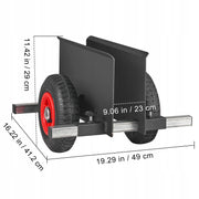 VEVOR 272 KG SLAB CART HEAVY DUTY CLAMP CART WITH 8 INCH TIRES