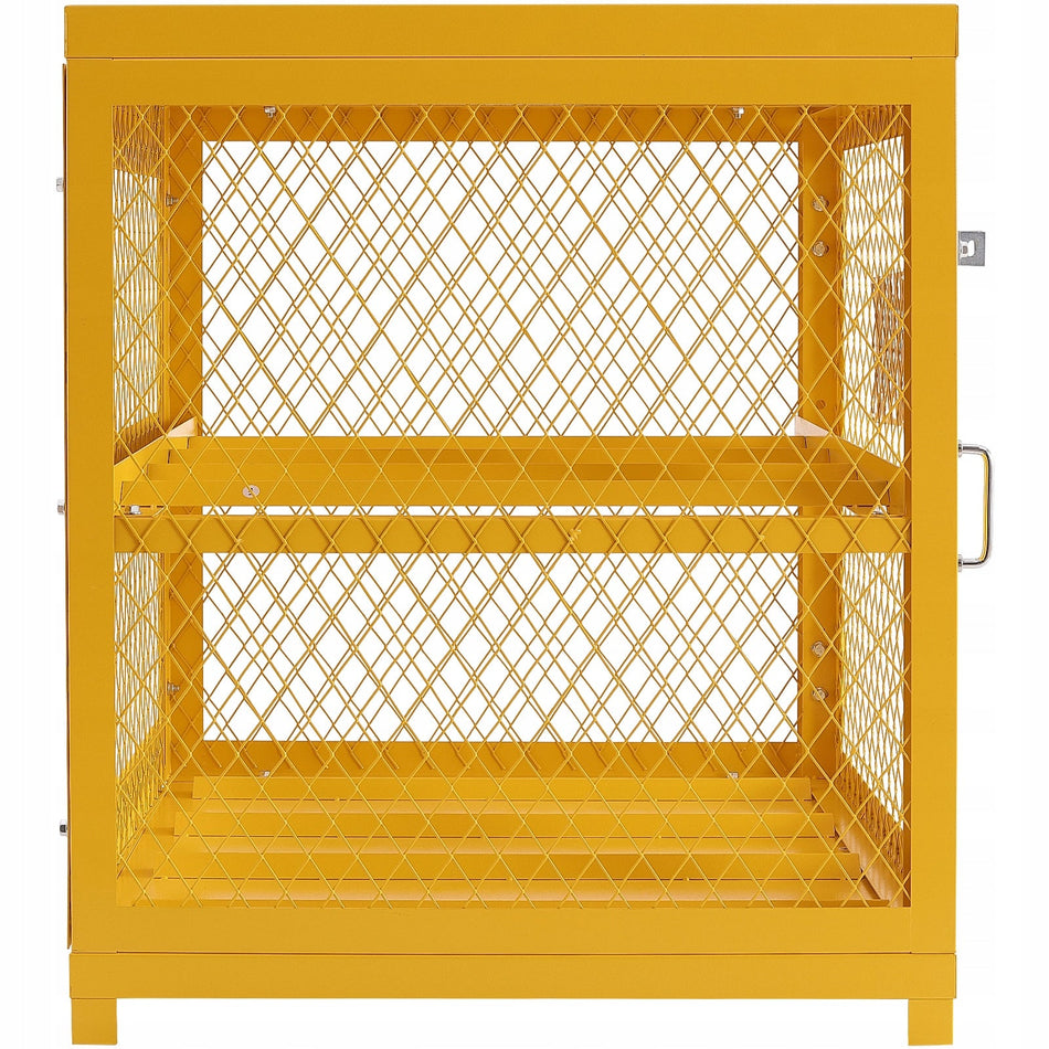 VEVOR HORIZONTAL GAS BOTTLE STORAGE CABINET 4 X 33 LB STURDY AND SECURE