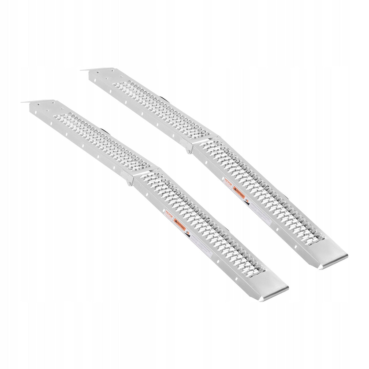 VEVOR 2-PIECE ALUMINUM RAMPS HEAVY DUTY LOADING RAMP 1000 LBS CAPACITY