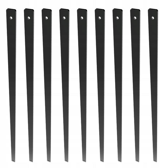 METAL STAIR BALUSTERS VEVOR ALUMINUM FLAT DECORATIVE 51 PCS