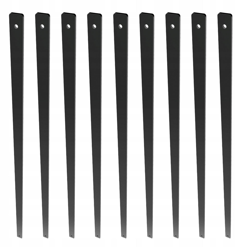 METAL STAIR BALUSTERS VEVOR ALUMINUM FLAT DECORATIVE 51 PCS