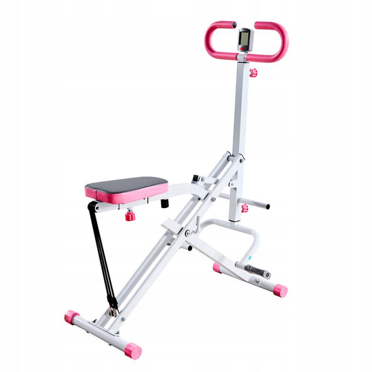 VEVOR PROFESSIONAL SQUAT MACHINE FOLDABLE WITH 3 RESISTANCE BANDS