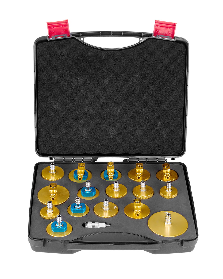 VEVOR 17-PIECE BRAKE BLEEDER KIT ALUMINIUM ADAPTER