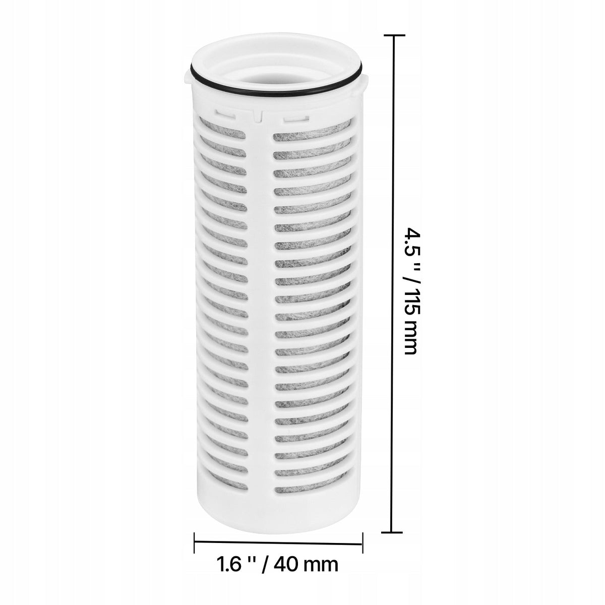 VEVOR REPLACEMENT WATER FILTER 3 PCS BEST FOR PITCHERS AND DISPENSERS