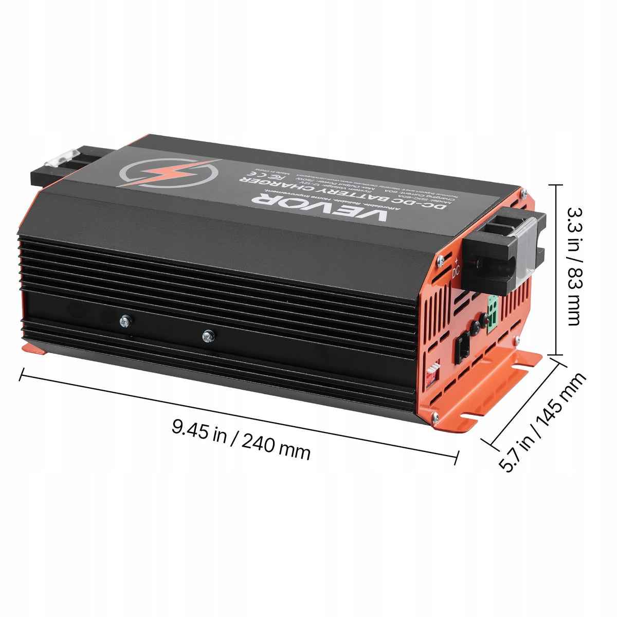 VEVOR DC TO DC BATTERY CHARGER 12V 60A 750W COMPACT POWERFUL BEST