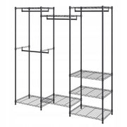 VEVOR MOBILE CLOTHES RACK HEAVY DUTY FREESTANDING 362 KG ADJUSTABLE