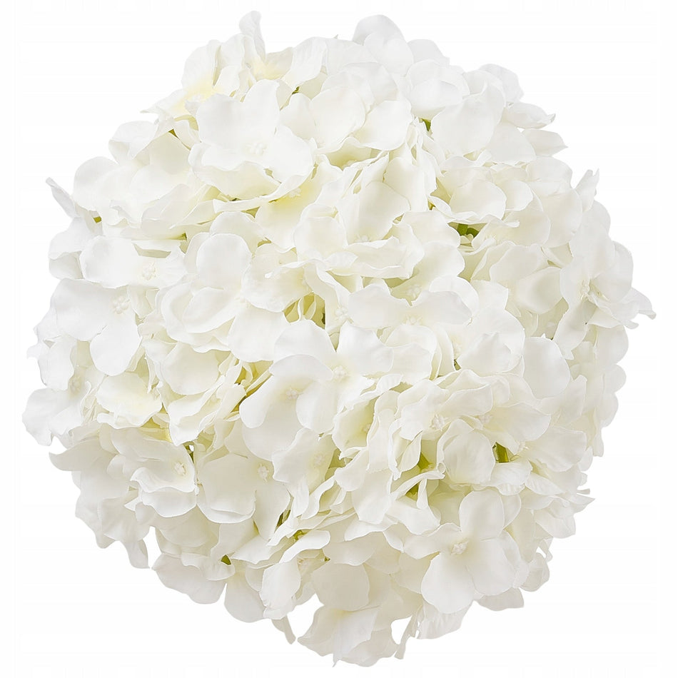 VEVOR PREMIUM 305 PCS WHITE SILK ARTIFICIAL HYDRANGEA FLOWERS FOR