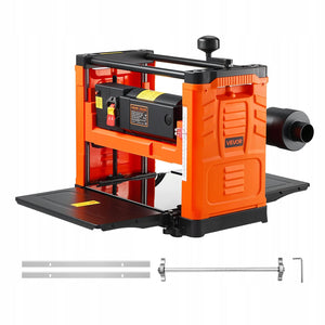 VEVOR 1800W DUAL BLADE THICKNESS PLANER 330MM TABLE PROFESSIONAL