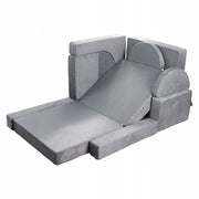 VEVOR MODULAR TODDLER PLAY COUCH 14 PIECES GREY PREMIUM
