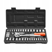 VEVOR SOCKET WRENCH SET 39 PIECES 9.5 & 6.4 MM PREMIUM CASE