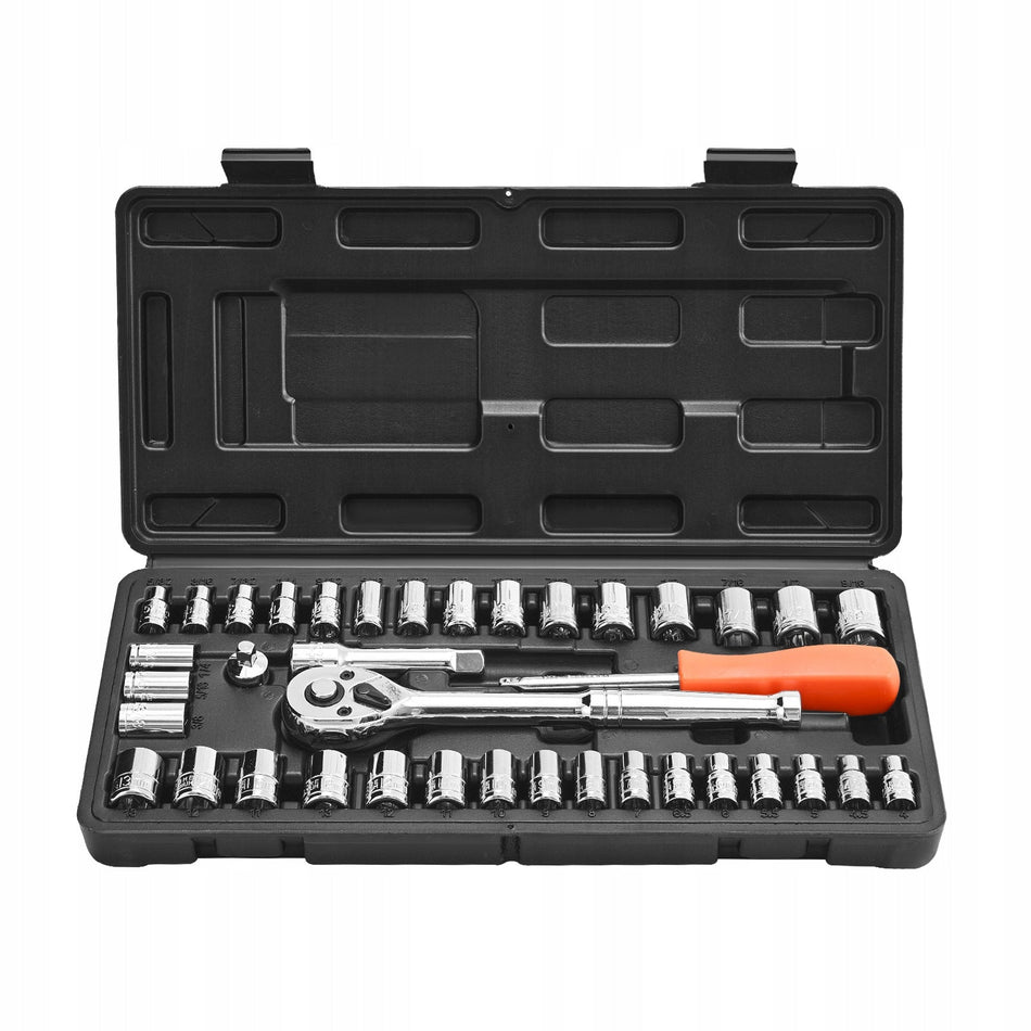 VEVOR SOCKET WRENCH SET 39 PIECES 9.5 & 6.4 MM PREMIUM CASE