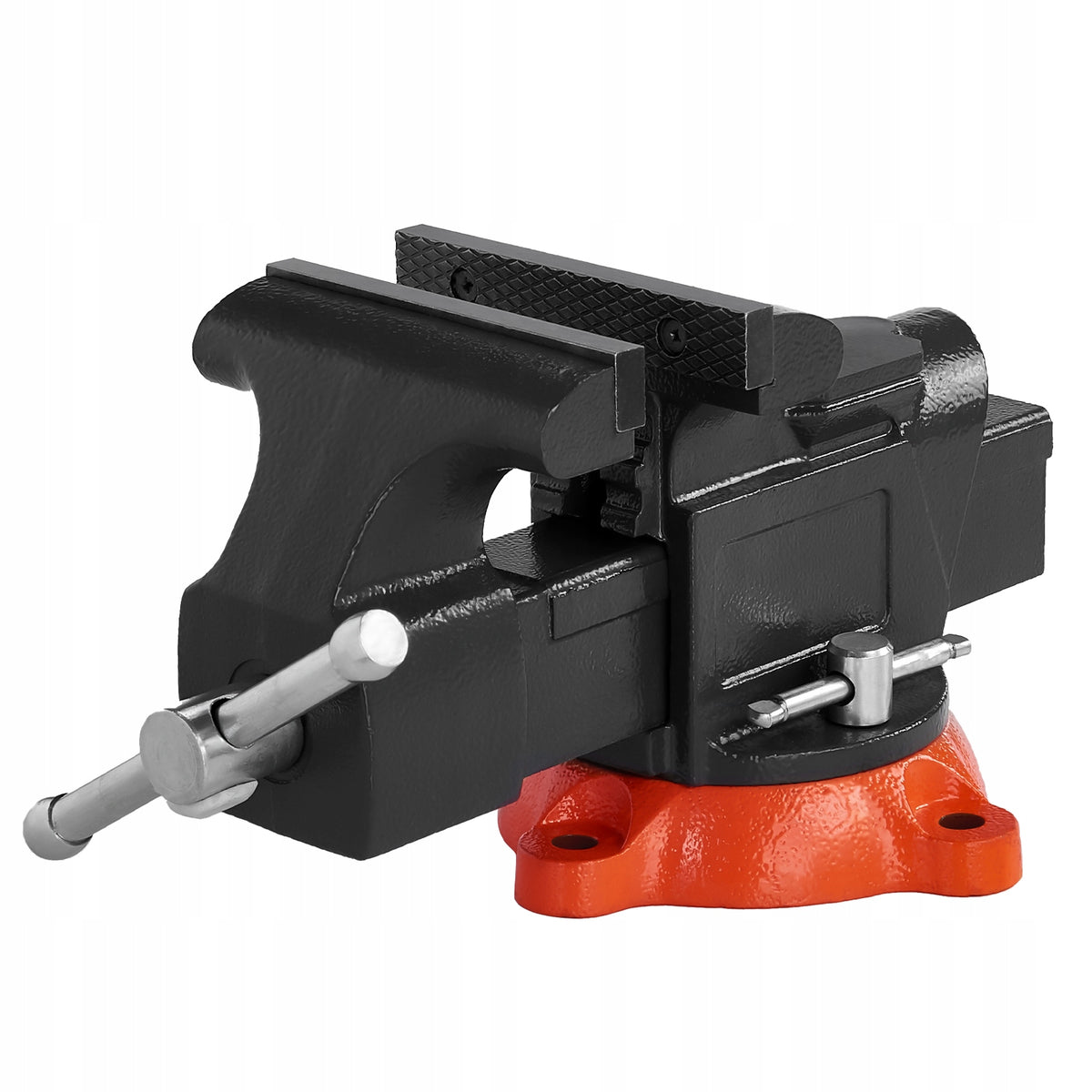 VEVOR BENCH VISE 5-INCH HEAVY-DUTY 360 ROTATING PIPE JAWS BEST
