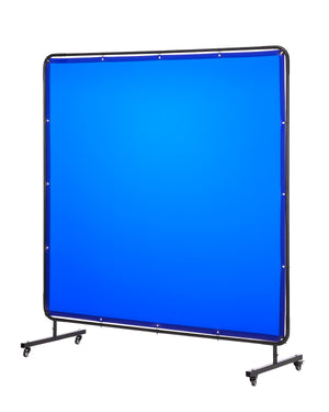 VEVOR PROFESSIONAL WELDING SCREEN 1740X1740 MM FRAME WHEELS UV6 DEGREE