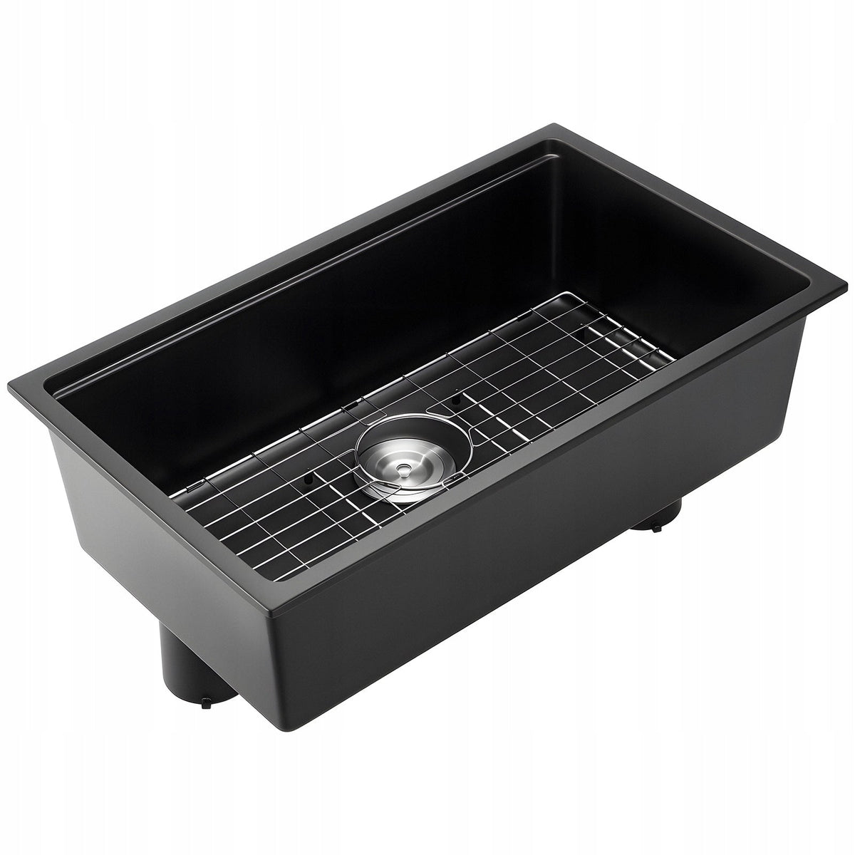 GRANITE KITCHEN SINK VEVOR 762X457X230 MM UNDERMOUNT BLACK PREMIUM
