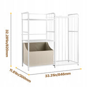 VEVOR KIDS SHELF WITH TOY STORAGE 2-TIER STURDY
