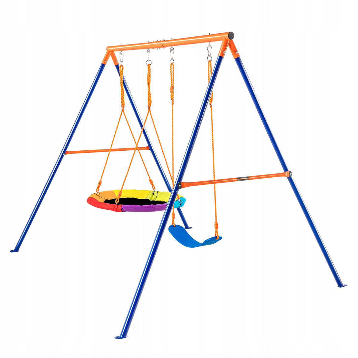 VEVOR A-FRAME GARDEN SWING SET 200 KG CAPACITY 1 PREMIUM SEAT