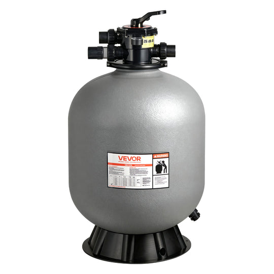 VEVOR 600 MM SAND FILTER 246 L/MIN TOP-MOUNTED SAND FILTER SYSTEM