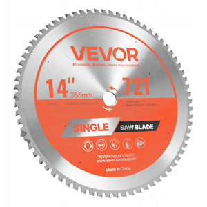 VEVOR PROFESSIONAL CUTTING DISC 355 MM 72 TEETH ALLOY STEEL STRONG