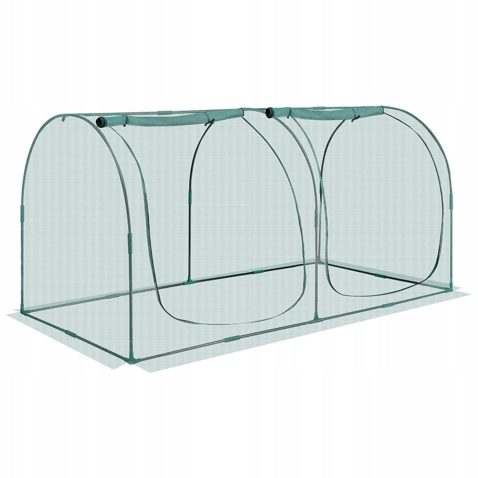 VEVOR PLANT PROTECTION TENT 2489X1200X1200 MM STRONG GREEN MESH