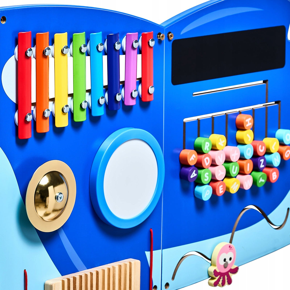 VEVOR ORCA ACTIVITY WALL EDUCATIONAL BOARD 12 PREMIUM MONTESSORI GAMES