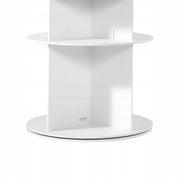 SOLID VEVOR 360 ROTATING SHOE RACK 6 TIERS FOR 24 PAIRS WHITE