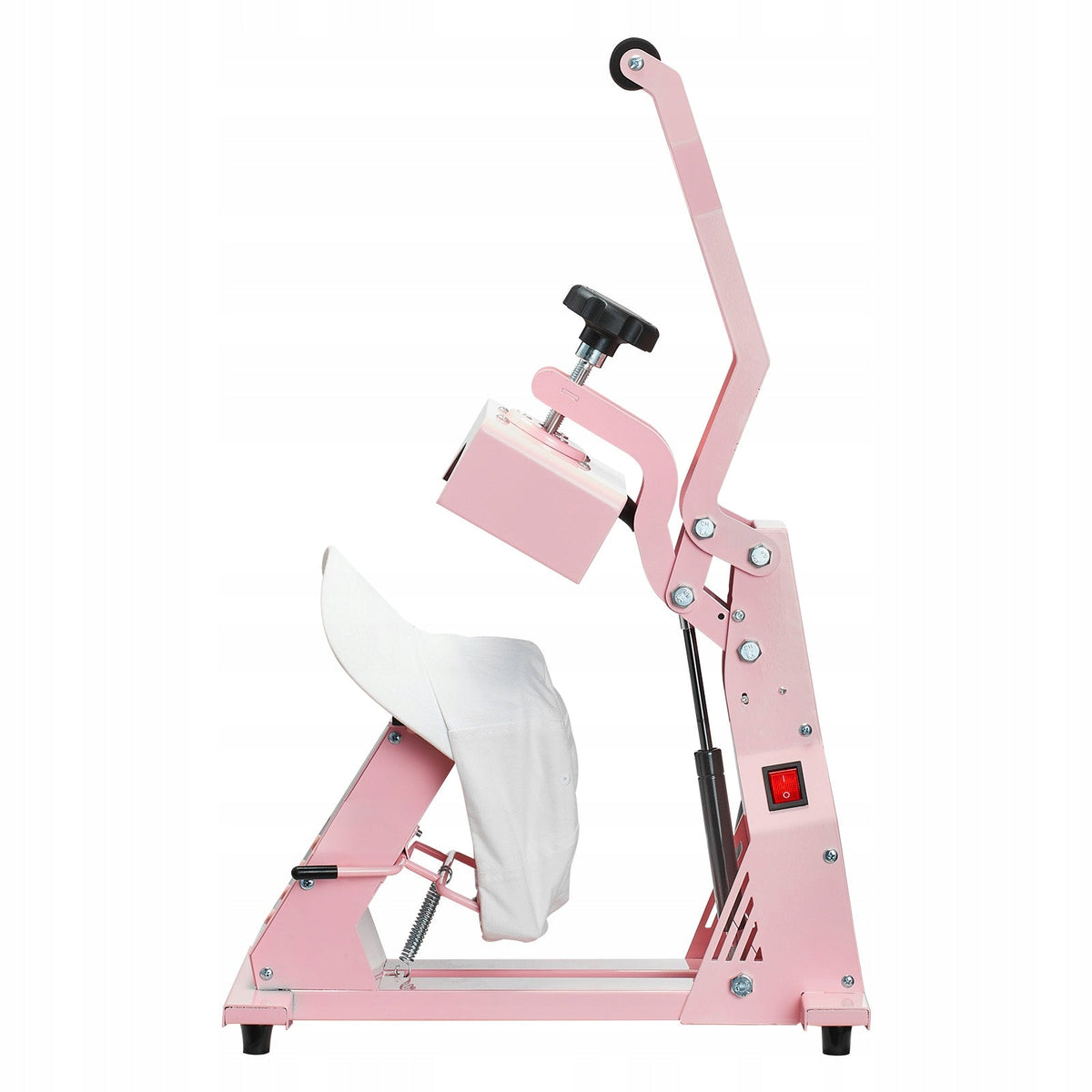 VEVOR HAT PRESS WITH 2 REPLACEABLE PLATES 160X65MM 160X80MM STRONG