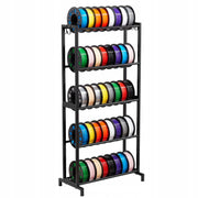 PROFESSIONAL FILAMENT STORAGE RACK 5 LEVELS VEVOR BLACK