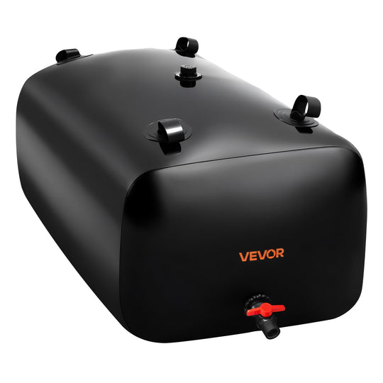 VEVOR 240L WATER CONTAINER FOLDABLE DOUBLE-LAYER 1000D PVC TANK HEAVY-DUTY