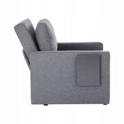 VEVOR PREMIUM SOFA BED WITH SIDE POCKET CUSHION ARMREST
