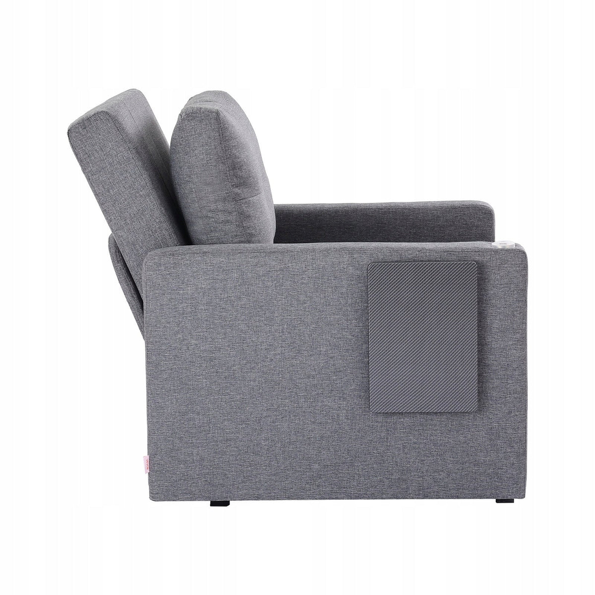 VEVOR PREMIUM SOFA BED WITH SIDE POCKET CUSHION ARMREST
