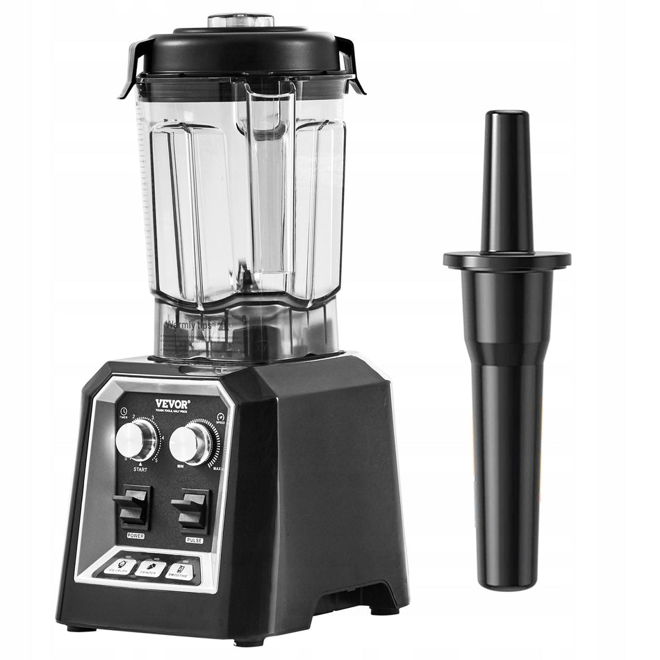 VEVOR COMMERCIAL STAND MIXER 2200W WITH 2L GLASS JAR PROFESSIONAL
