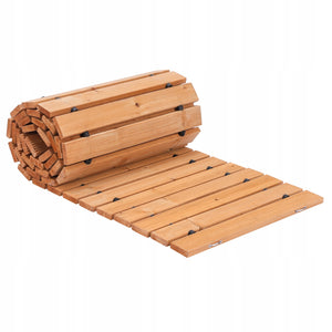 VEVOR HEAVY-DUTY WOODEN ROLL-OUT GARDEN PATH 244X43 CM PREMIUM