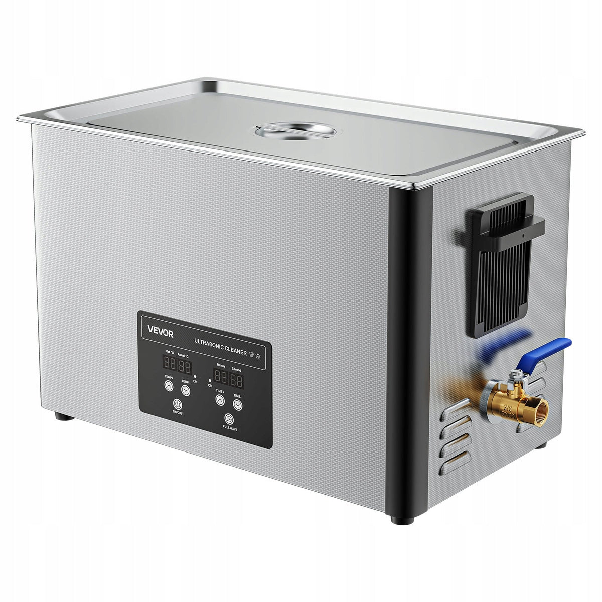 VEVOR 30L PROFESSIONAL ULTRASONIC CLEANER 480W 40KHZ STAINLESS STEEL