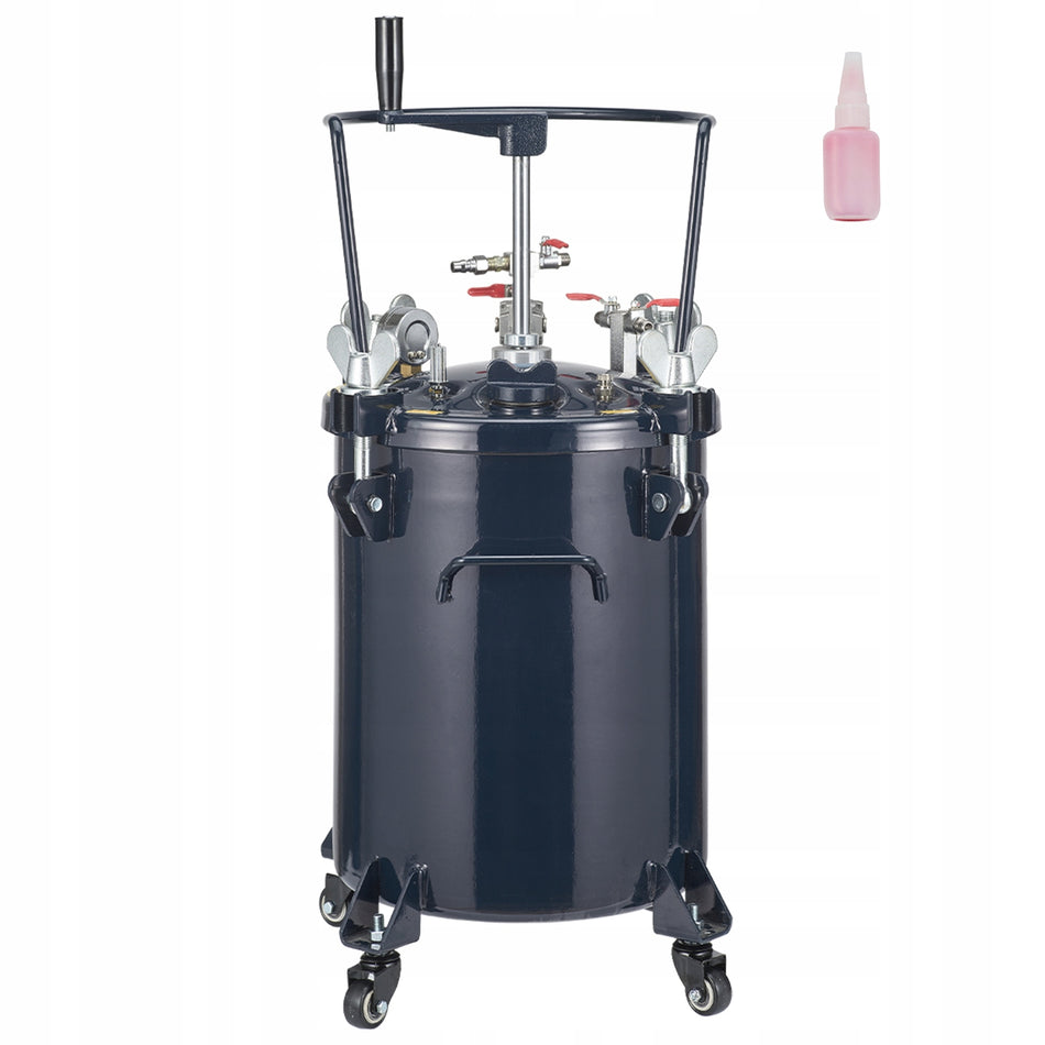 VEVOR 30L PAINT PRESSURE POT HEAVY DUTY WITH PRESSURE REGULATION