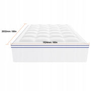 PREMIUM VEVOR MATTRESS PROTECTOR TOPPER 1 INCH FIBER FILL 60X80