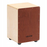 VEVOR CAJON BOX DRUM WITH INTERNAL SNARE STRINGS WOOD