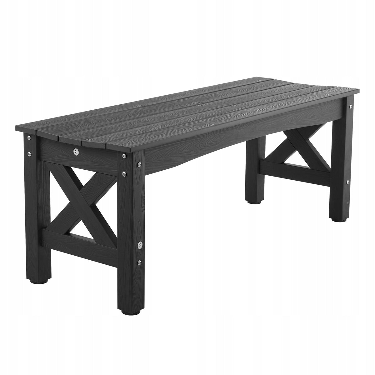 VEVOR GARDEN BENCH 113 CM LOAD CAPACITY 272 KG WEATHER RESISTANT