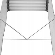 VEVOR 180X90X60 CM METAL RAISED GARDEN BED GALVANIZED SOLID PLANTER