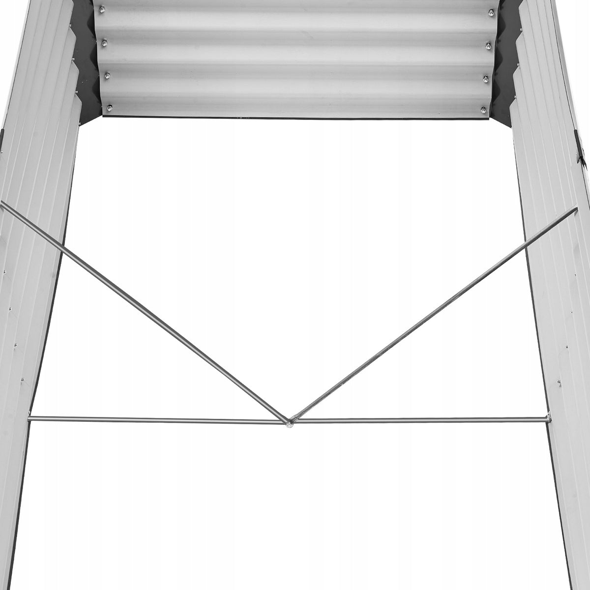 VEVOR 180X90X60 CM METAL RAISED GARDEN BED GALVANIZED SOLID PLANTER