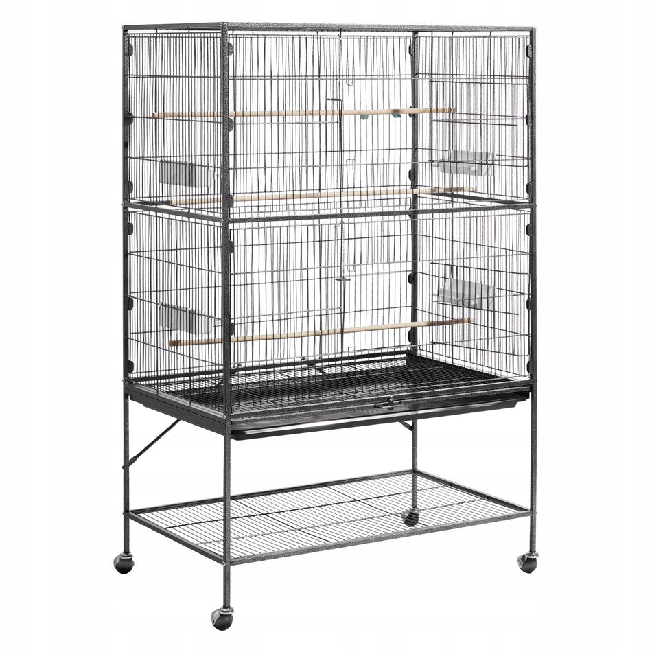 VEVOR PROFESSIONAL BIRD CAGE 930X580X1510 MM WROUGHT IRON AVIARY