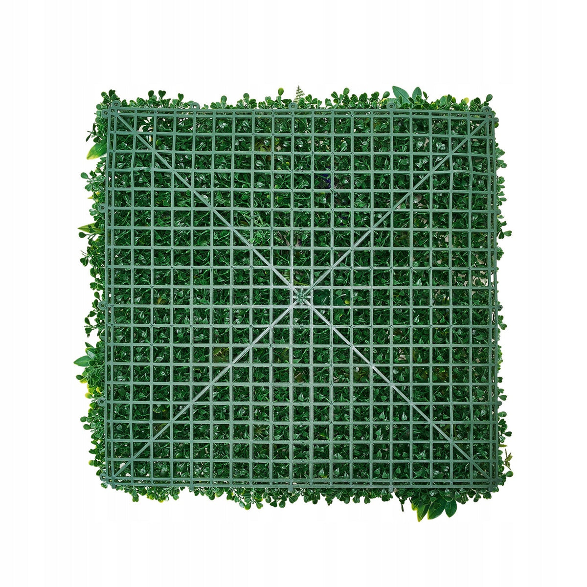 VEVOR ARTIFICIAL HEDGE 12 PCS 500X500X50 MM 3D PREMIUM COMBINATION EASY